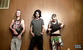 3 Horny Straight Guys Jerking Off Kenneth Slayer Blinx Devin