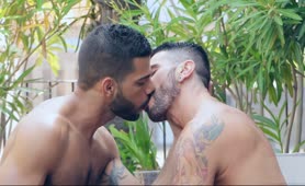 Hot Sunbathe (Hugo Arenas and Mario Domenech) (Bareback)