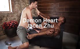 Young, Hung & Raw (Jacen Zhu Bottoms For Damon Heart) (Scene 1)