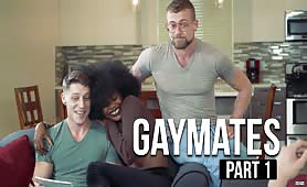 Gaymates, Part 1 (Paul Canon Fucks Jay Austin As Cliff Jensen Sneaks A Peek)