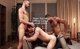 Gentlemen 24: Man-On-Man Merger, Scene Three (Sean Xavier and Jeffrey Lloyd Share Lucas Leon)