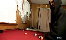 Straight, Naked, Pool Playing, Masturbation - Wiley