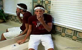 Christian Taylor Smoking in the Tub - Christian Taylor