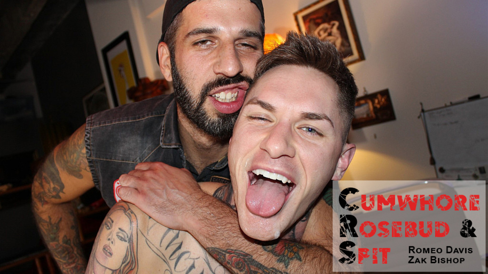 cumwhore Cumwhore, Rosebud & Spit (Zak Bishop & Romeo Davis) - RealMenFuck