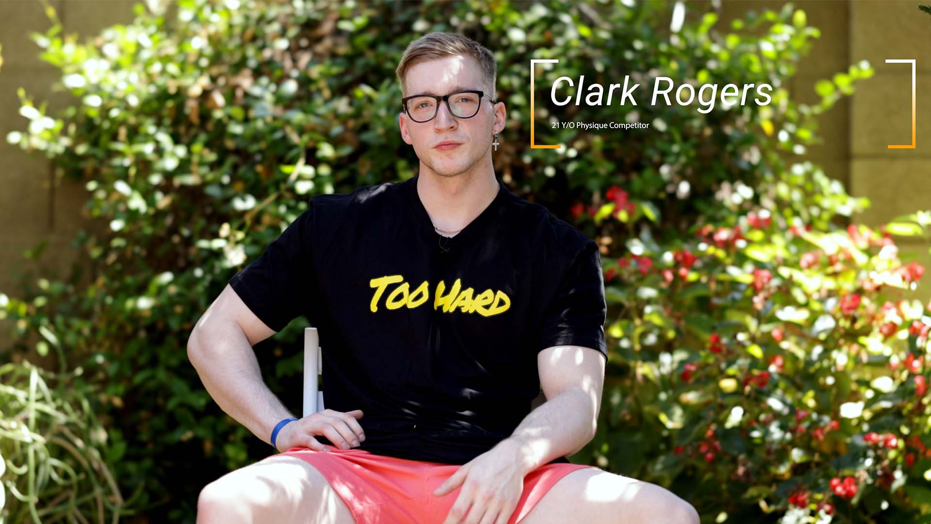 There's A New Guy On Set And His Name Is Clark Rogers, Baby!