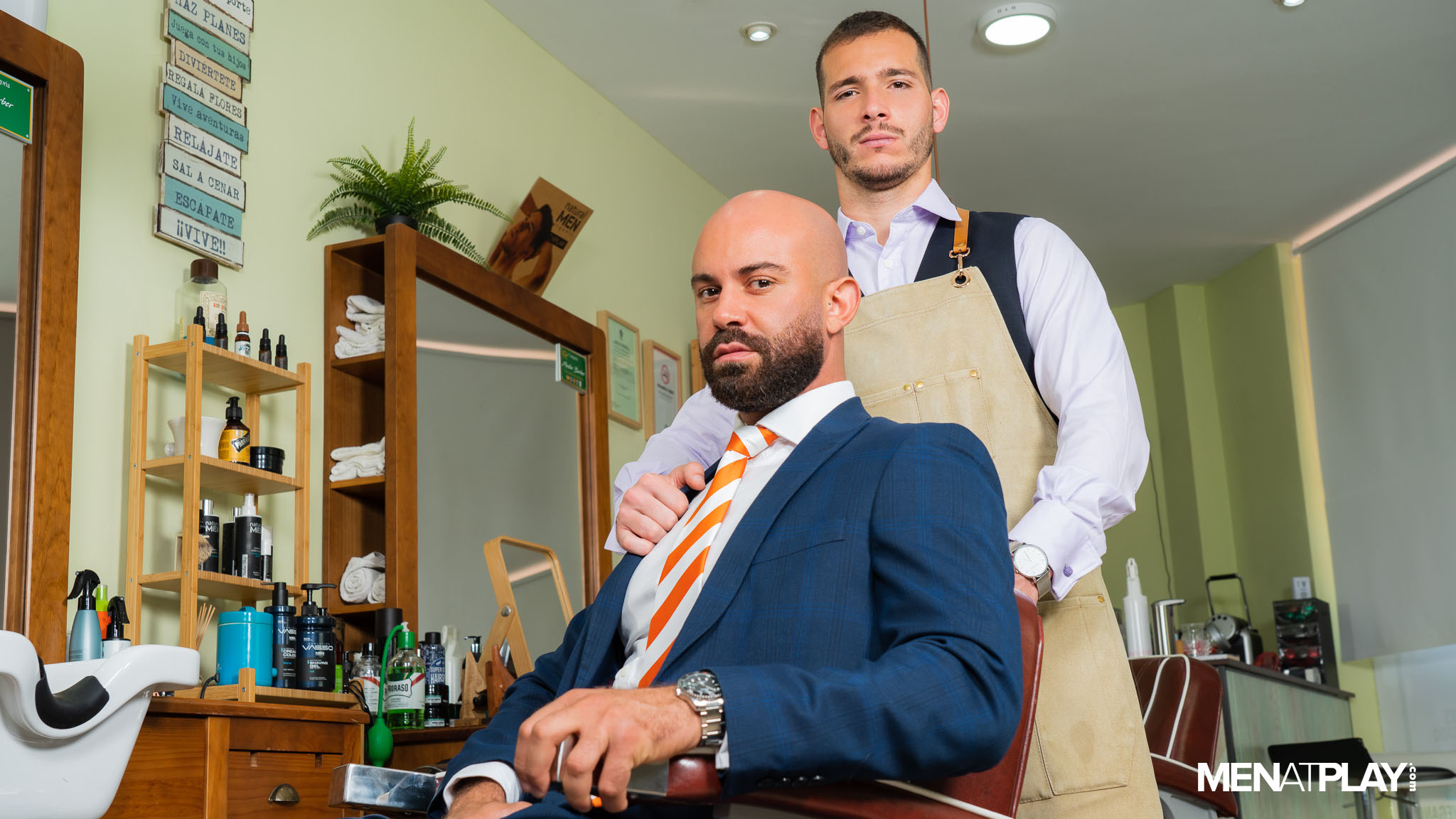 Barbershop Play 3 (Bruno Max & Ricky Hard) - Men At Play