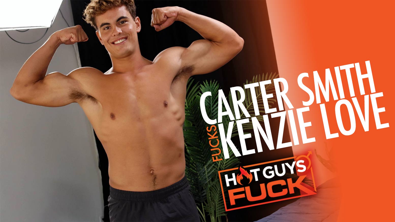 New Exclusive Muscle STUD Carter Smith Joins HGF To Be Pleased By Kenzie Love