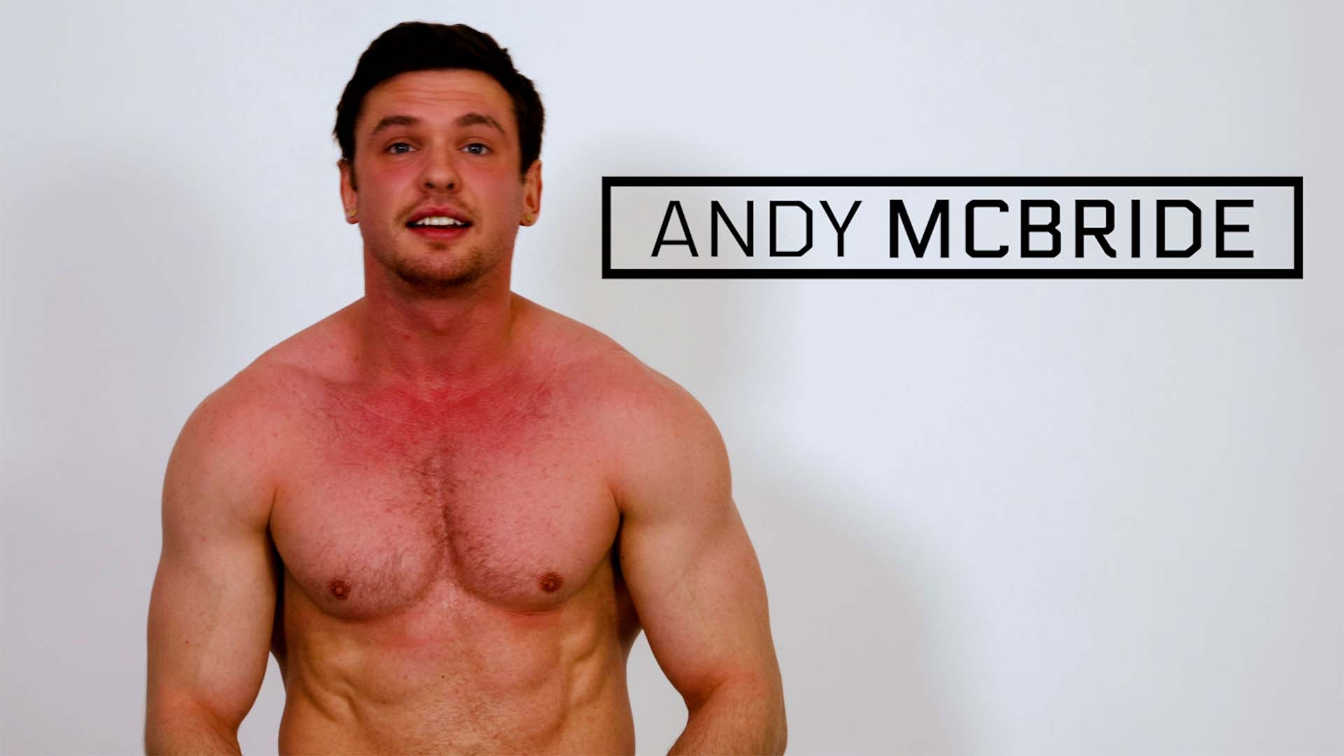 Andy Mcbride Is All Muscles And Smiles!