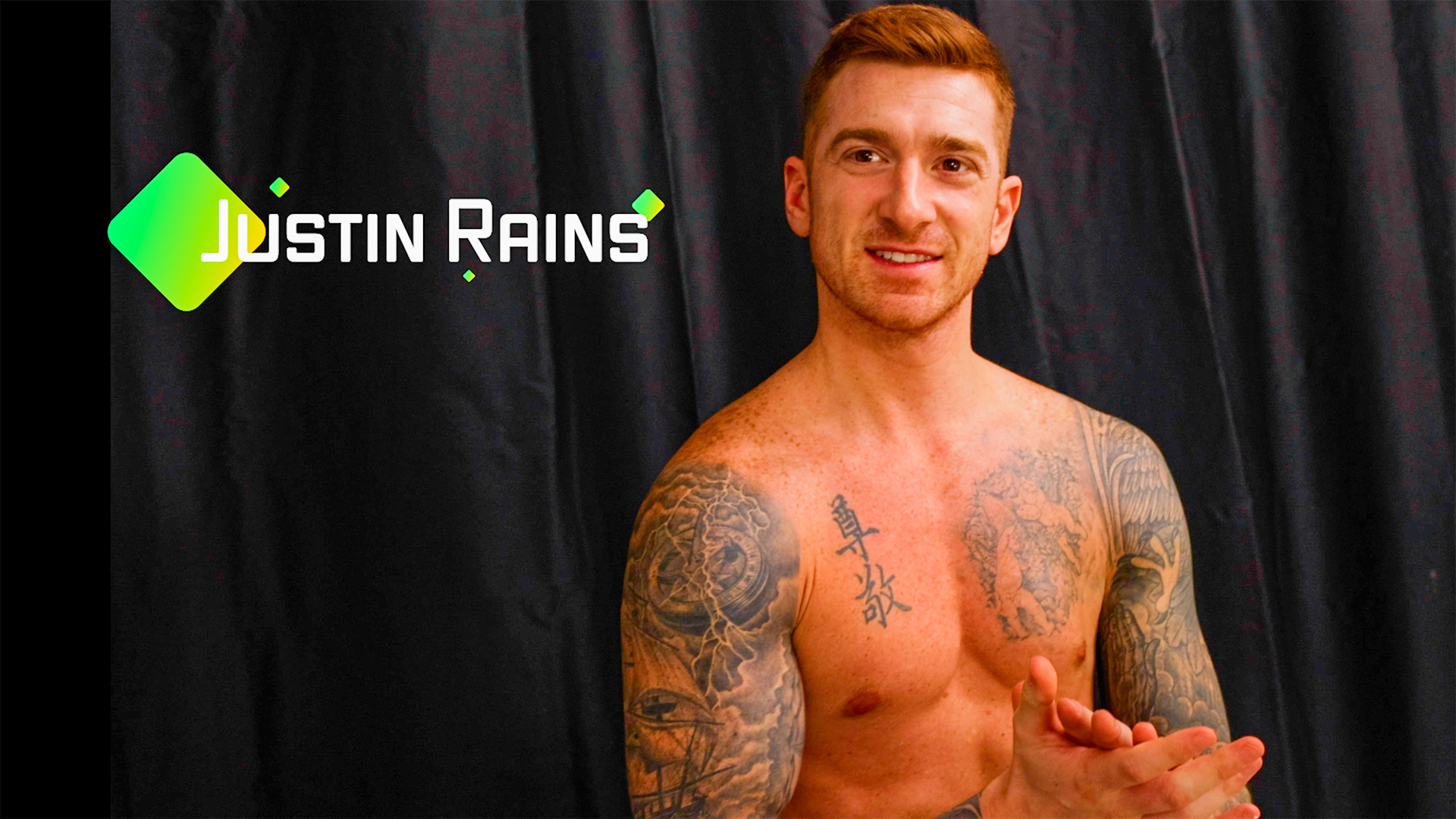 Interview: Hot Redhead Justin Rains Breaks The Ice!