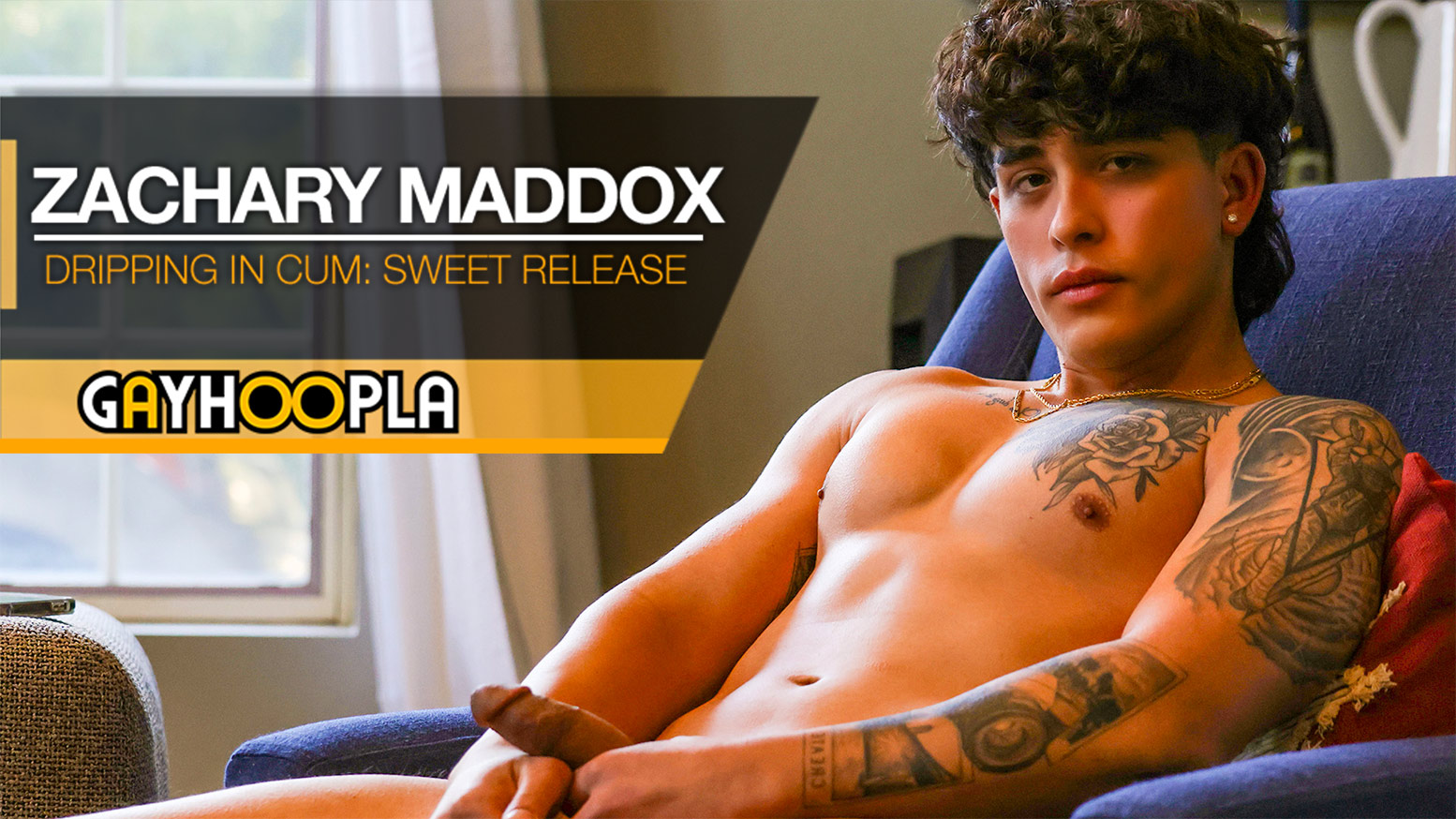 Dripping In Cum: Zachary Maddox Gets That Sweet Release!