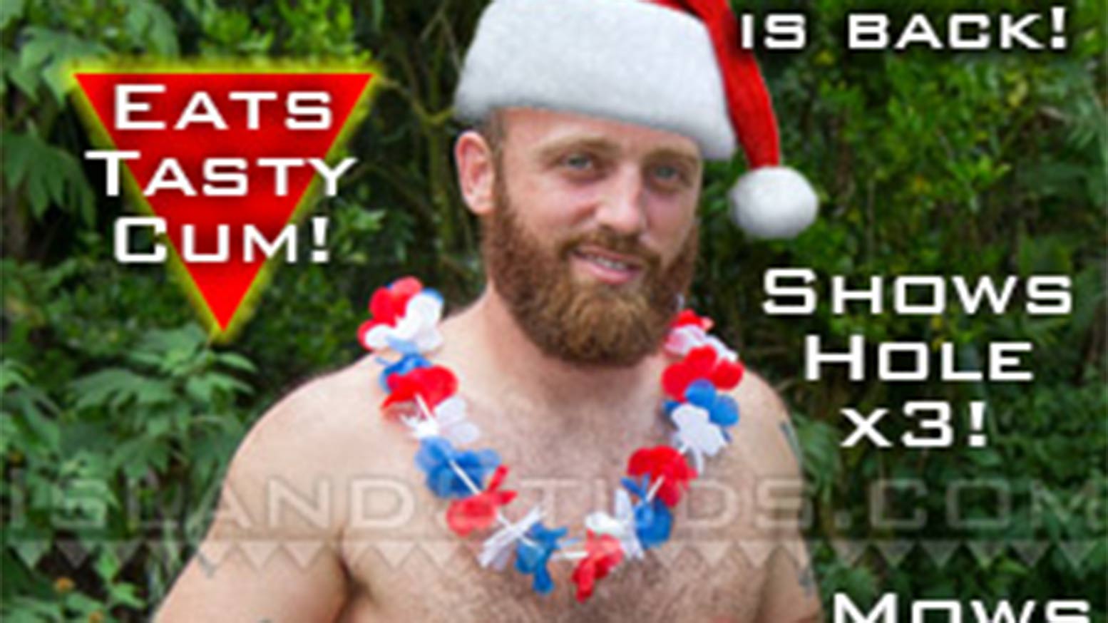 Hairy Harvey Santa Returns to Island Studs