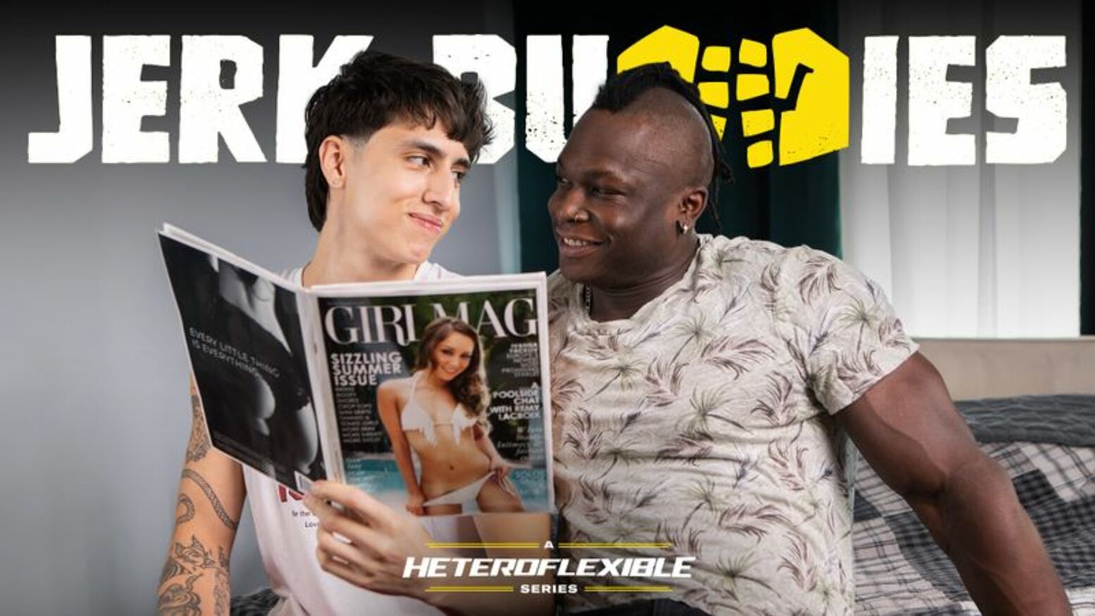 Dude, Is That an Actual PORN MAG??