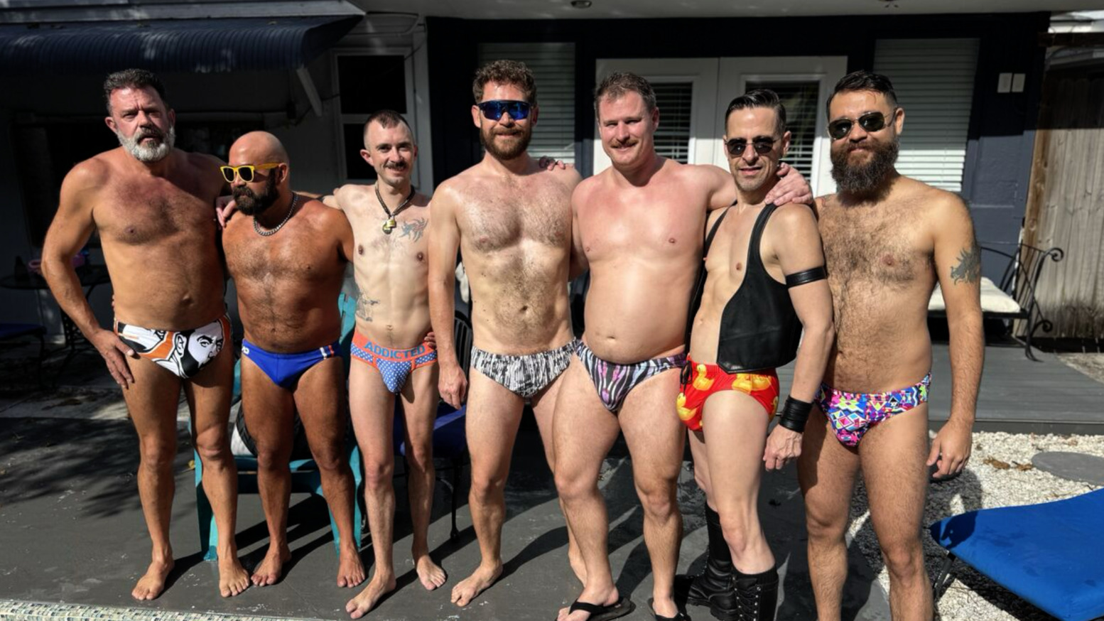 Pig Week Orgy with EIGHT STUDS Fucking and Sucking