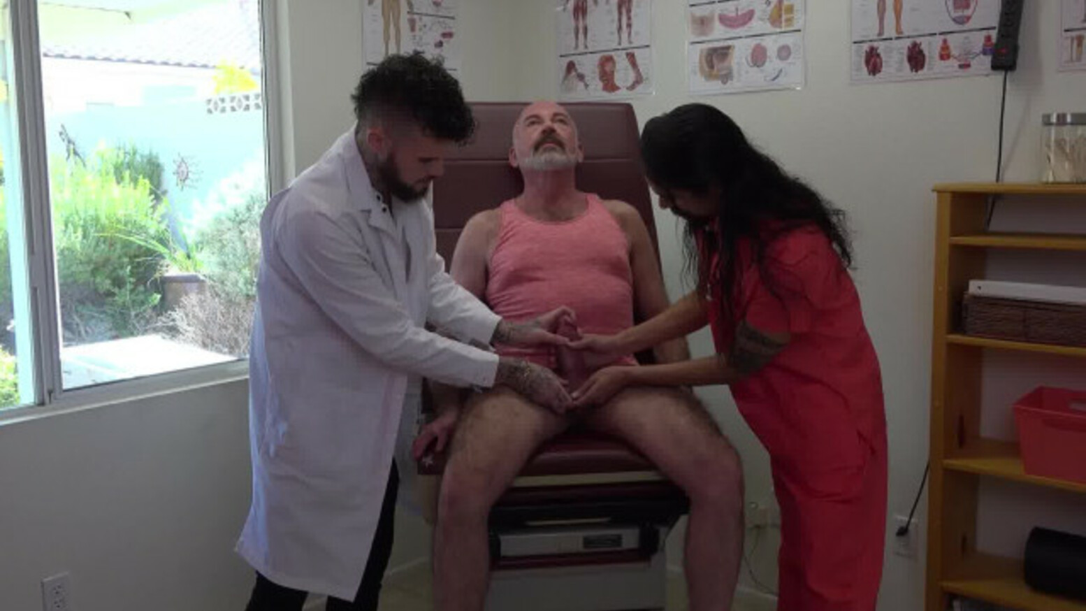 Doctor And Nurse Give The World's Best Physical