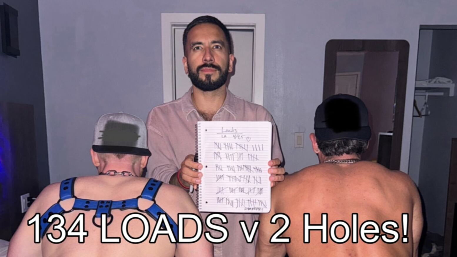 134 LOADS vs 2 HOLES!