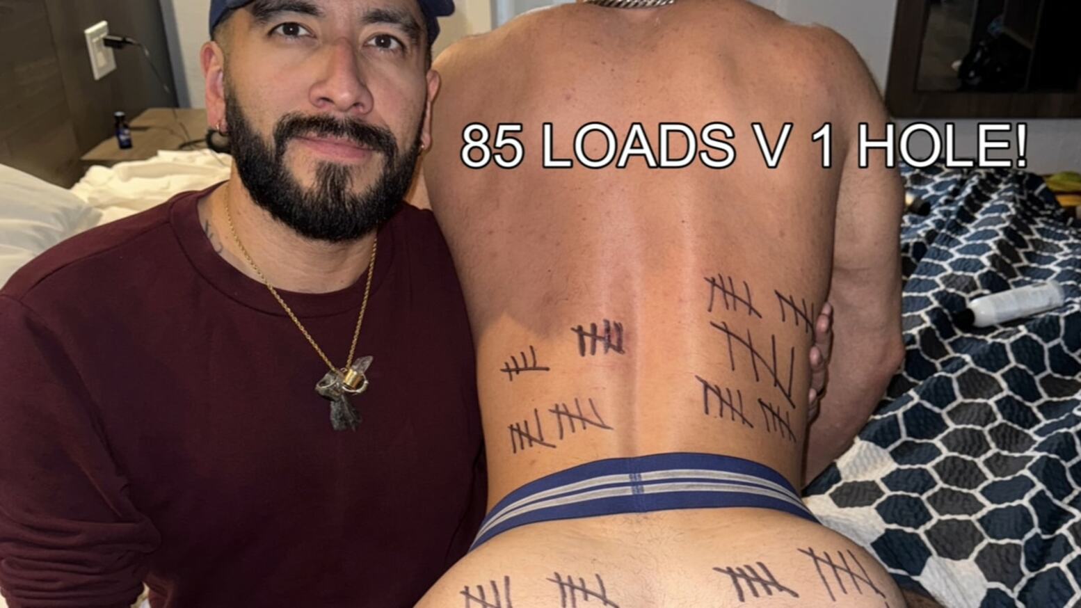 85 Loads vs 1 Bottom! Gang Bang / Pump and Dump!