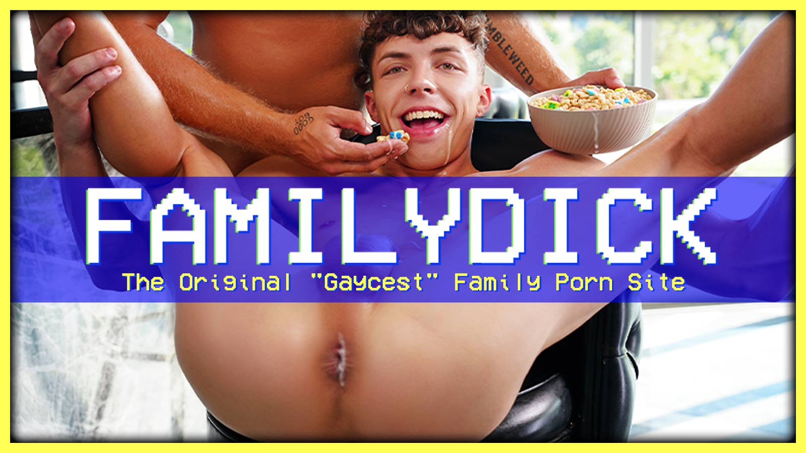 Eat Up - Your Stepdaddy Made You Cereal With Cum