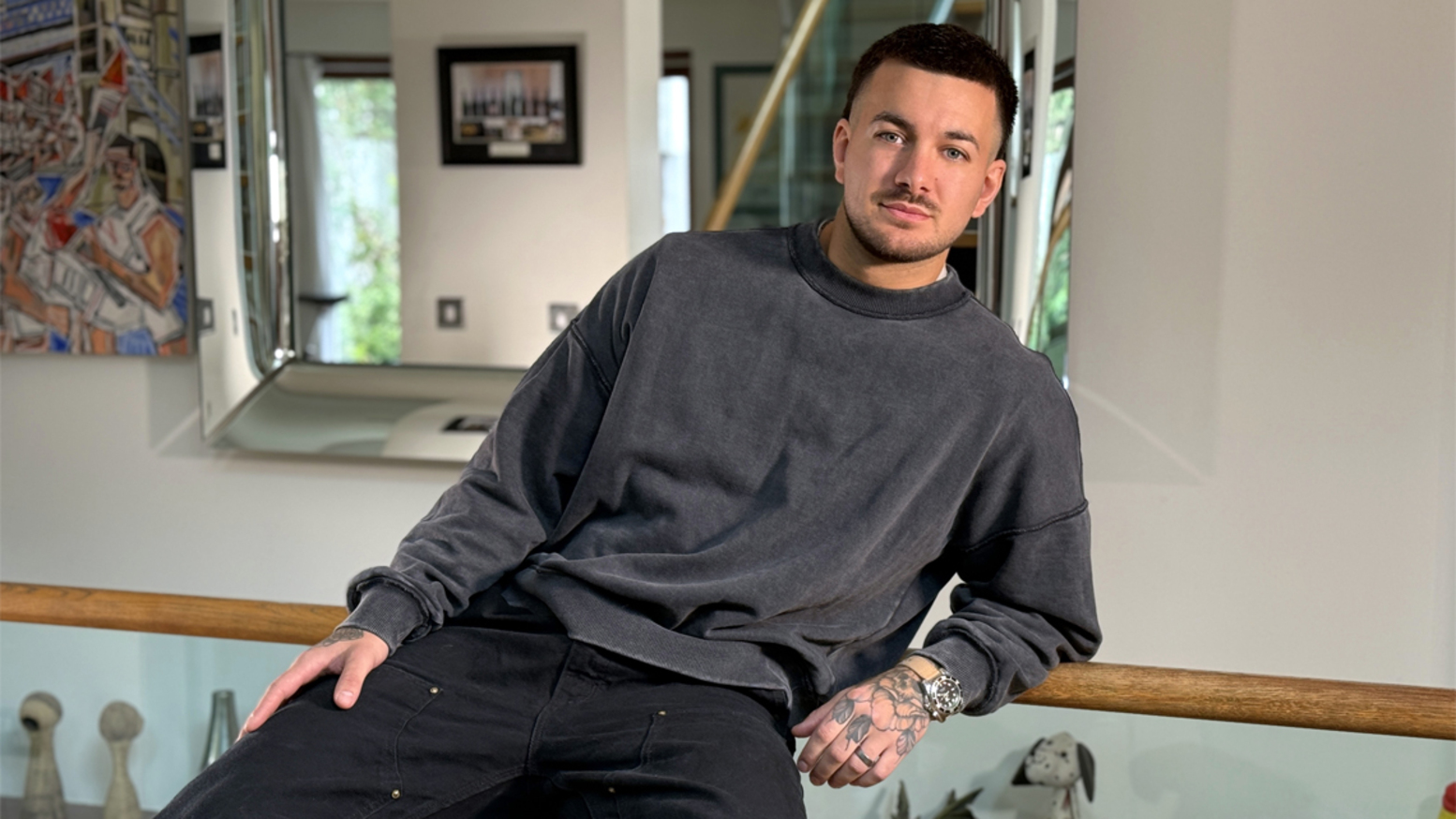 Cameron Cowell Returns: Tattooed Rugby Hunk Shows It All