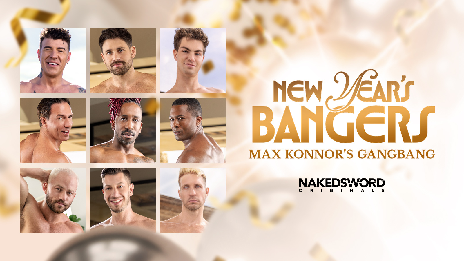 New Year's Bangers: Max Konnor's Gangbang