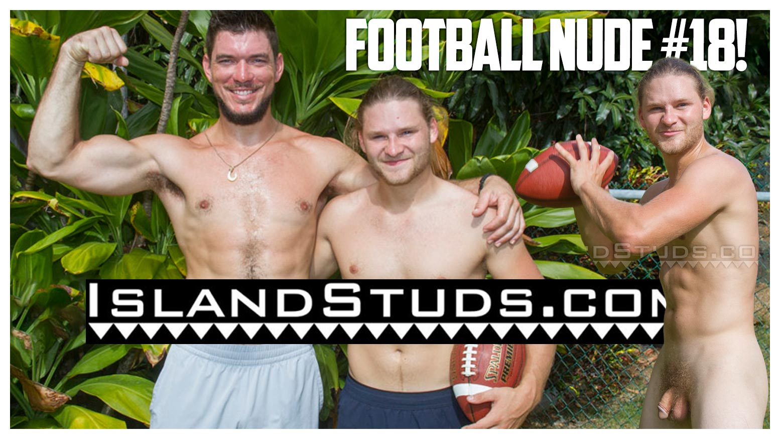 Football Nude #18: Derek and Cody Go All-In on Naked Beach Brotherhood