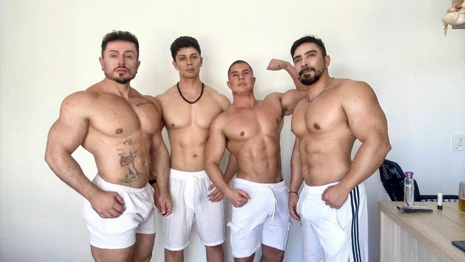 Muscle Domination and Raw Bareback Orgy in Raw Fuck Club
