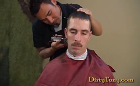 Private Dusty Gets Buzzed (Naked Marine)
